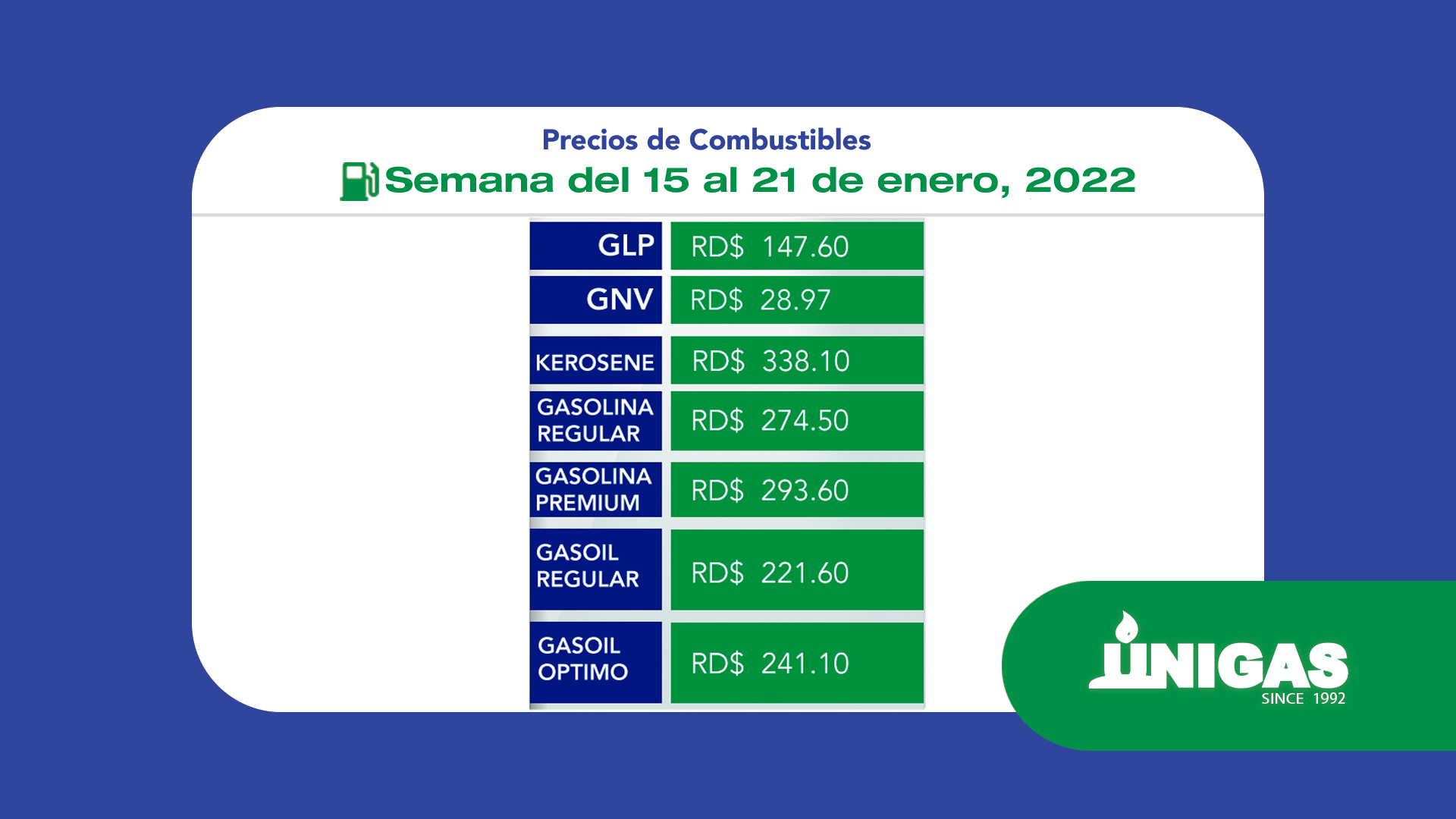 Precio web